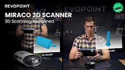 Revpoint Miraco 3D Scanner-Go Big, Go Small