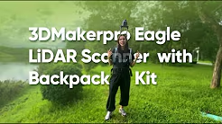 3DMakerpro Eagle LiDAR Scanner with Backpack Kit