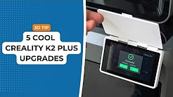 Creality K2 Plus Combo 3D printed upgrades