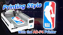 Printing Style by the AD-F4 Letter 3D Printer