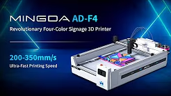 Revolutionize Signage Production: MINGDA AD-F4