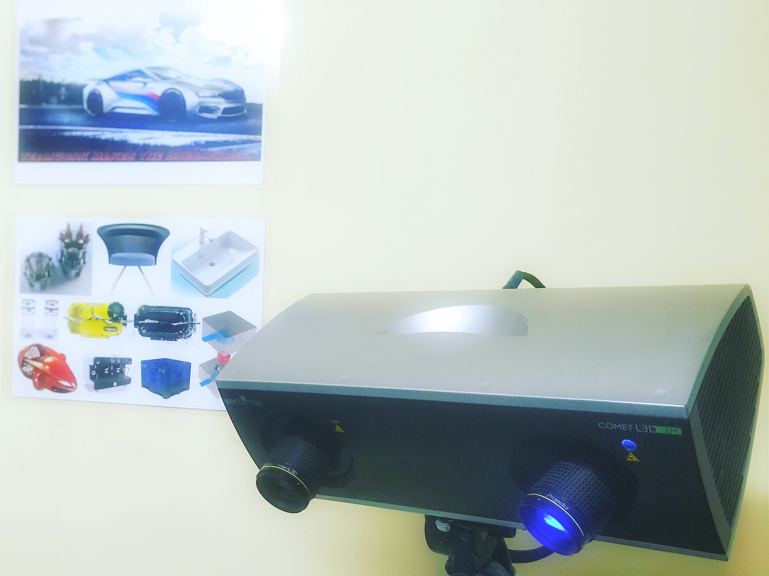 3D Scanner on display from Zeiss at RA Global Tech Solutions LLP