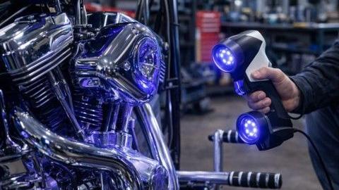 Blue Light 3D Scanning Services